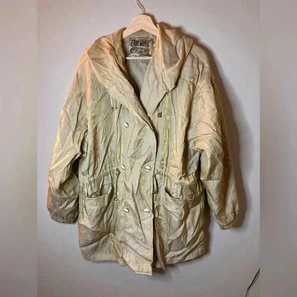Vintage East west jacket‎ with hood